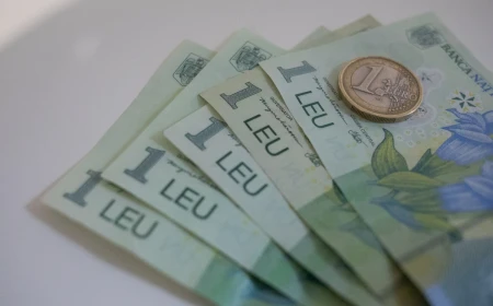 BREAKING | Leul, la cel mai slab nivel din istorie față de euro în piața interbancară. Deprecierea vine pe fondul scăderii rezervelor BNR cu 5 miliarde de euro într-o singură lună