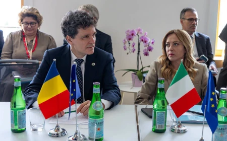 Nicușor Dan: Împreună cu premierul Italiei am reunit 17 state membre UE din Grupul „Prietenilor Coeziunii” în jurul unui obiectiv comun: menținerea agriculturii și a coeziunii ca priorități centrale în următorul exercițiu bugetar european
