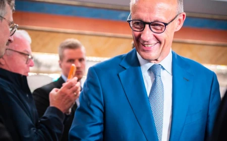 Cancelarul german Friedrich Merz a sosit la Kiev, însoţit de directori ai unor companii din domeniul apărării şi energiei