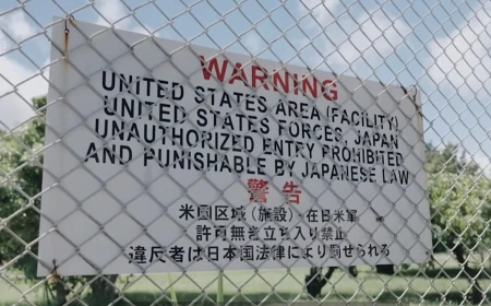 Tokyo, disensiuni cu Washingtonul în urma arestării unui puşcaş marin acuzat de crimă şi jaf în Japonia / Militarul e reținut la baza americană Futenma din Okinawa